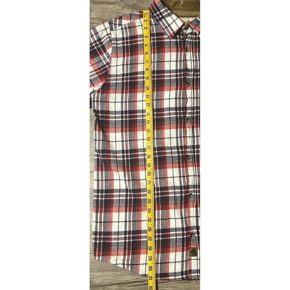 Legendary Whitetails Red/White/Blue Plaid Flannel, Men's Large‎ Tall